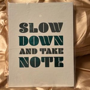 Hard sided journal 96 sheets lined pages